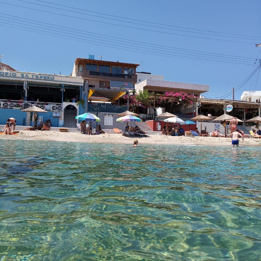 Buganvilla Sea View Apts Agia Pelagia  Exterior foto