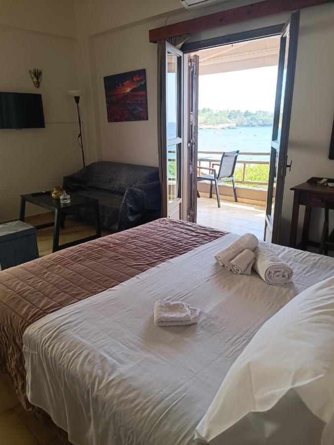 Buganvilla Sea View Apts Agia Pelagia  Exterior foto